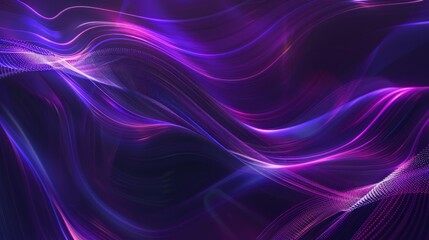 Naklejka premium purple wave color gradient, background
