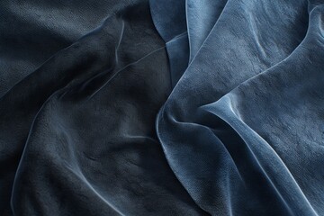 Close-Up View of Fabric Texture Enhanced by Sensitive Skin Detergent