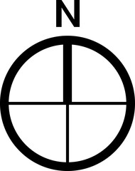 azimuth mark