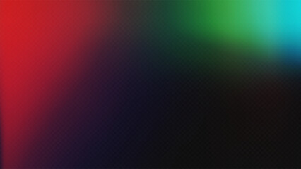 Film leak light overlay texture background with neon and iridescent stripes. Rainbow lens flare effect on crystal glass or camera film filter with bokeh. Laser beam strip. 3D vector light background