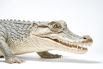 Obraz premium Close-Up of a Majestic Alligator