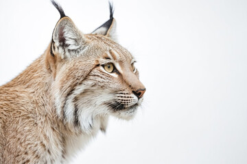 Obraz premium Majestic Lynx Profile