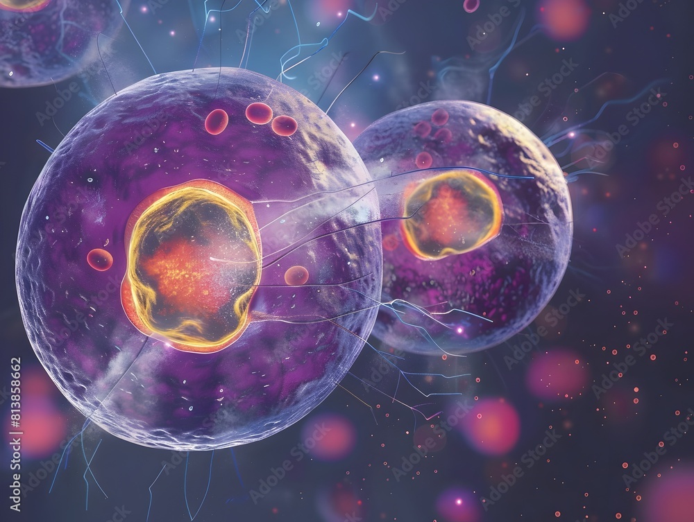Poster bacterial cell division mechanisms illustrated binary fission and budding in d
