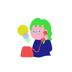 a person who makes a phone call