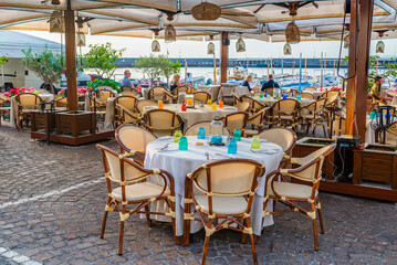 The wonderful island of Capri, amalfi coast, bay of naples, italy