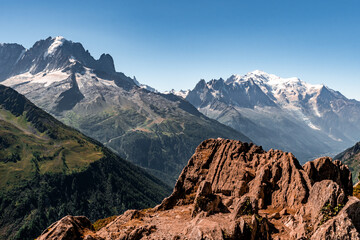 Aiguille Verte Aiguille Dru And