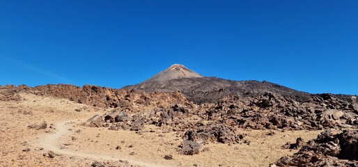 Pico del Teide, or Mount Teide, is a volcano on Tenerife in the Canary Islands, Spain. Its summit is the highest point in Spain and the highest point above sea level in the islands of the Atlantic