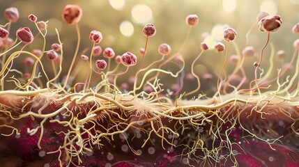 Intricate Symbiosis of Plant Roots and Microbial Colonization