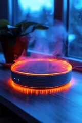 A home therapy device that uses light and sound to treat mental health disorders noninvasively