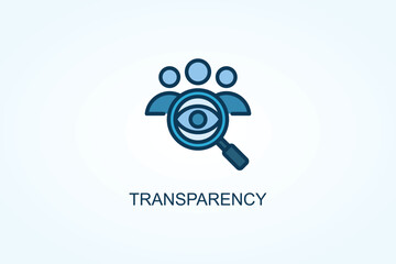 Transparency vector  or logo sign symbol illustration