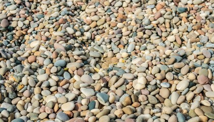 Naklejka premium Textura de pedras arredondadas