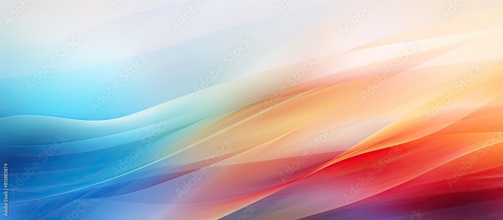 Aufkleber blurred colorful background with ample copy space image