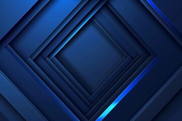 Obraz premium Dynamic blue arrow lines in a sharp vector abstract background, conveying a sense of movement and modernity in graphic design banner