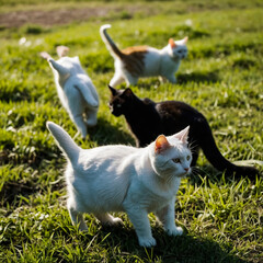 Fototapeta premium International Cat Day