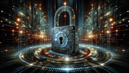 cybersecurity lock