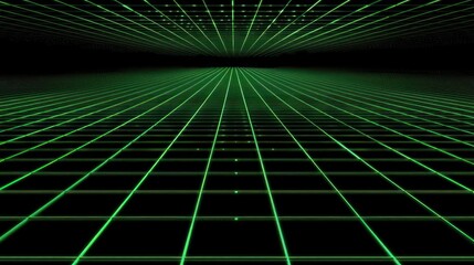 background of a grid pattern, video game, black and green