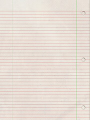 Old paper with lines. Background in vintage style. Place for text. 