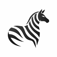 Zebra Logo Icon Vector Art