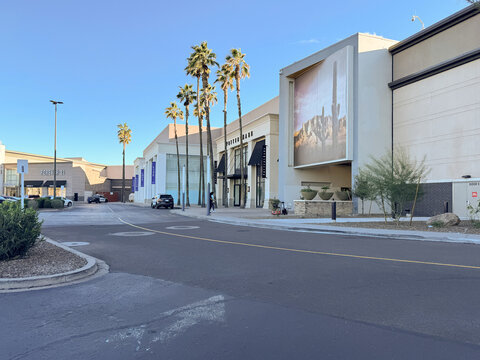 Chandler, Arizona - March 3, 2024: A Exterior of the Chandler Fashion Center shopping mall