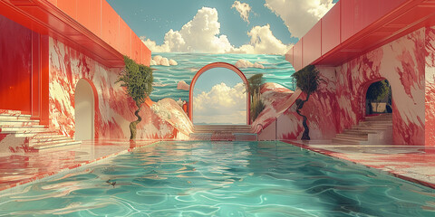 Surreal Pool  