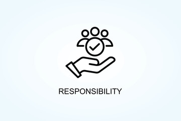 Responsibility Vector  Or Logo Sign Symbol Illustration