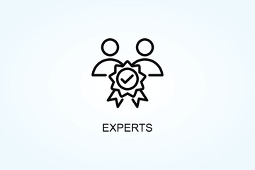 Experts Vector  Or Logo Sign Symbol Illustration