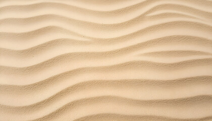 Sand pattern of a beach in the summer with wavy surface and details.