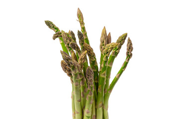 Asparagus isolated on a white background.