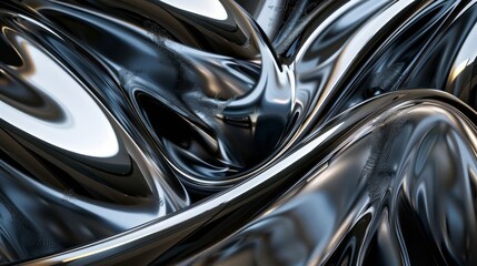 Smooth glossy surfaces with light patterns background