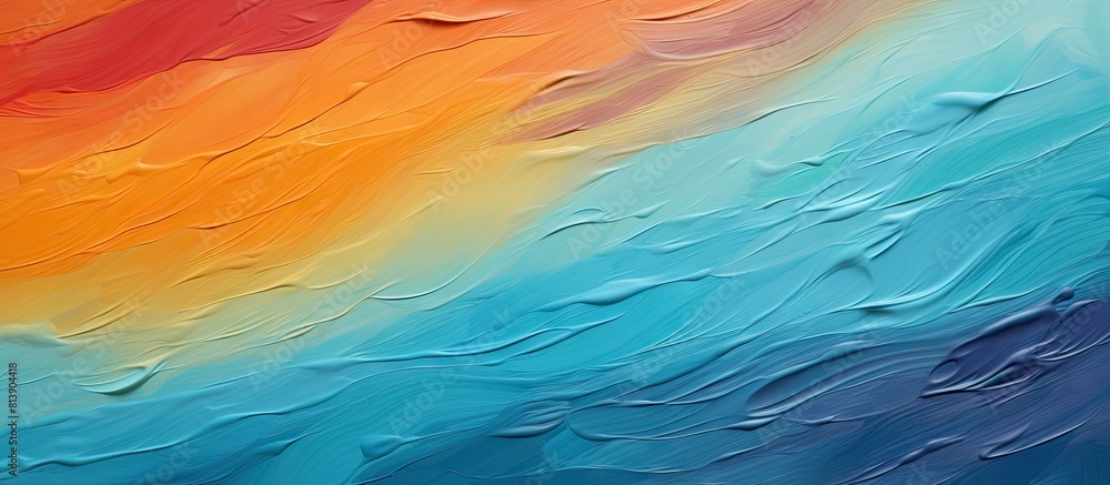 Poster copy space image of uneven surface with painted strokes