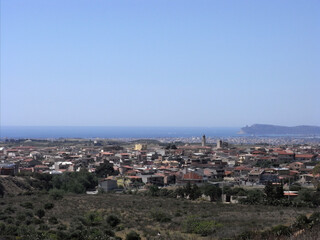 Fototapeta premium Panorama Cagliari