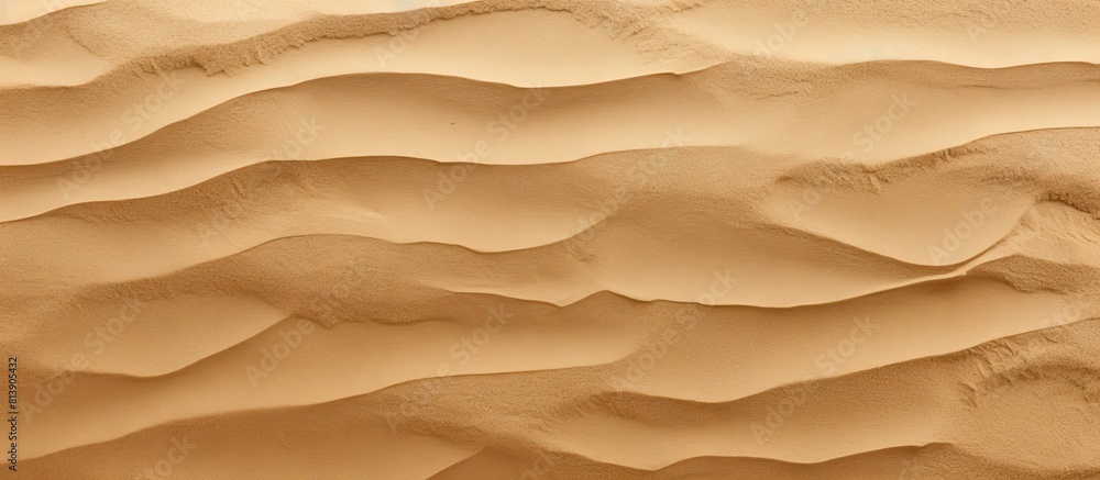 Poster the sand texture creates a beautiful abstract background ideal for copy space images