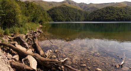 Blue Deer Lake. Goygol. Ganja. Azerbaijan.