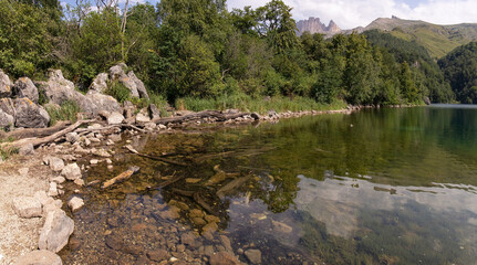 Blue Deer Lake. Goygol. Ganja. Azerbaijan.