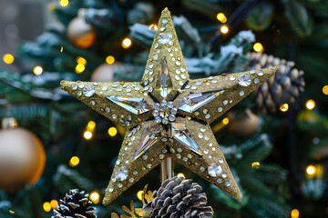 Black woman with prosthetic leg walking on beach at sunset