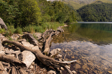 Blue Deer Lake. Goygol. Ganja. Azerbaijan.