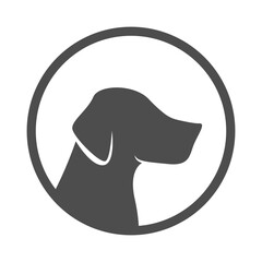 Dog logo icon design