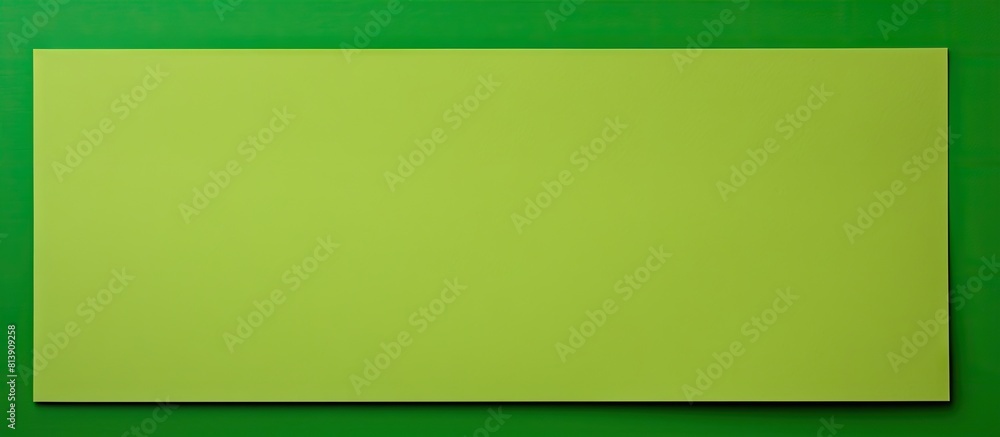Poster the image features a vibrant green paper with lots of empty space for adding text or other visual el