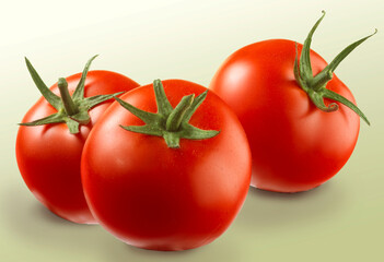 Tomaten, Gemüse, isoliert, Italien, Pizza,