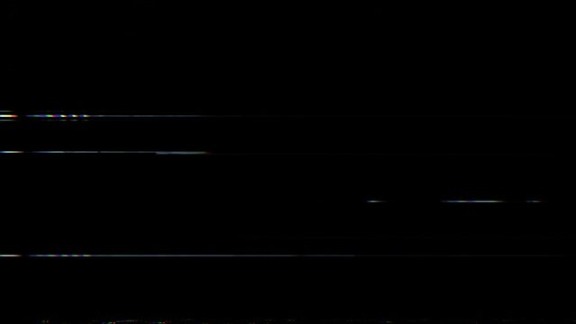Noise artifacts TV Screen No signal, defect artifacts effect.