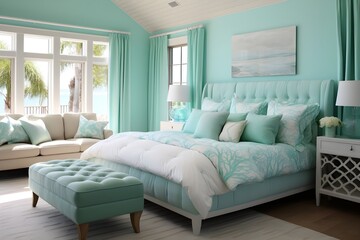 Beautiful Modern bedroom Generative AI