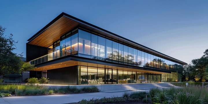 architecture firm in contemporary design building