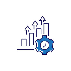 Enhanced Productivity Vector Icon Design