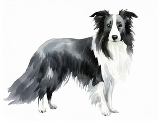 Fototapeta premium Pies rasy border collie