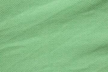 Abstract green clothing fabric texture pattern background