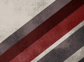 Fototapeta premium Dark red and grey grunge stripes abstract banner design. Geometric tech background