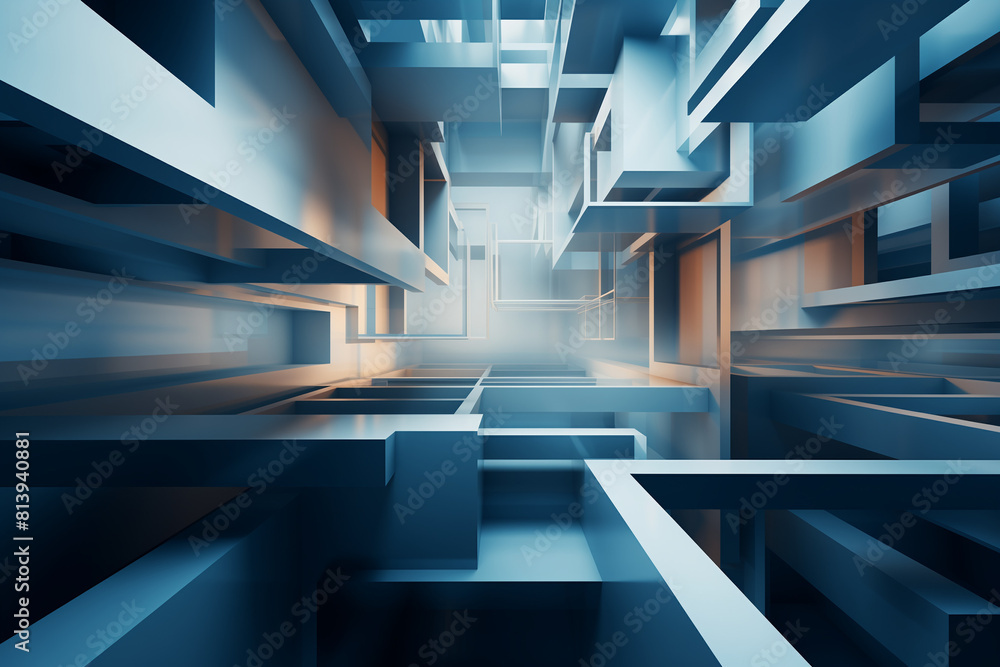Poster abstract architecture background