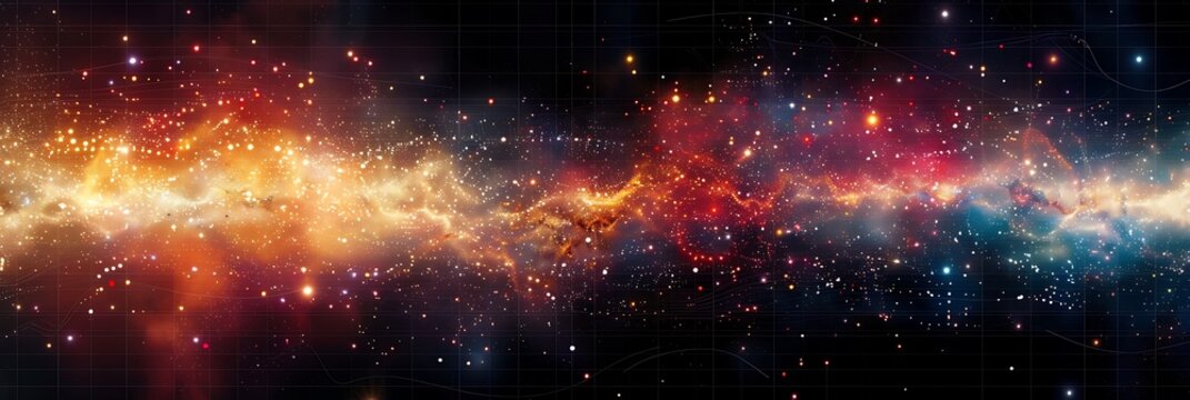 Generate a visualization showing the development of a scientific theory over time with contributions from multiple researchers and lines of evidence converging to support it.