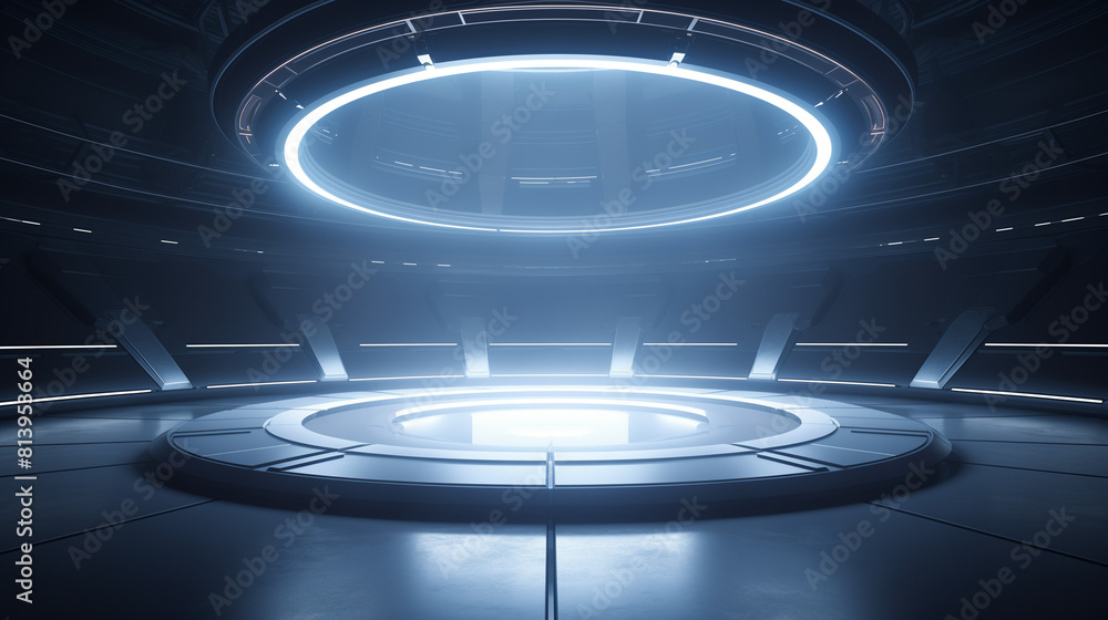 Poster advanced background high-end space light simplicity