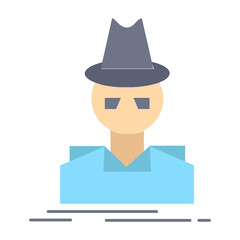 cartoon security officer